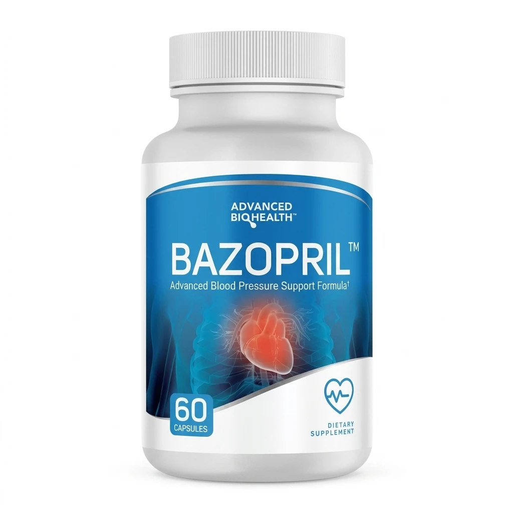 Bazopril Product Bottle front view
